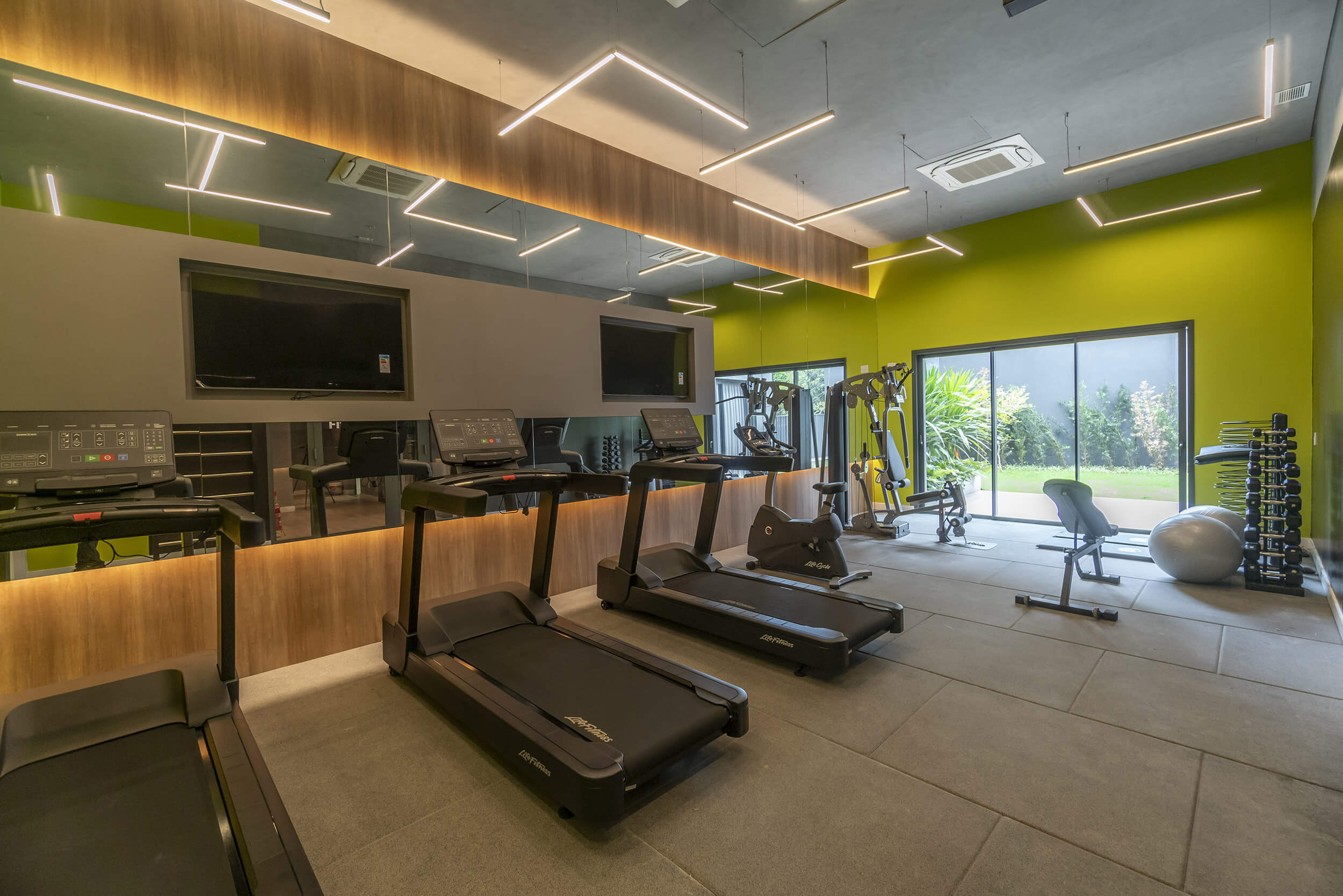 Fitness- Studios Harmonia da Vila - Perspectiva ilustrada